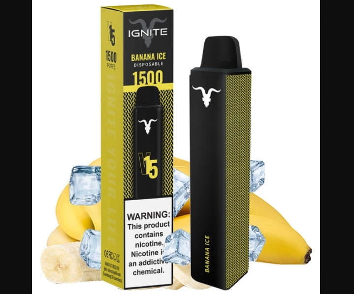 IGNITE V15 1500 Puffs Vape Penn - Bananis: En Smak av Tropisk Forn&oslash;yelse i Norske Vapinghender